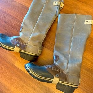 Sorell tall riding/rain and snow boots, size 8.5